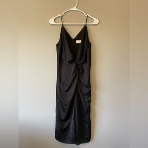 Keepsake Black Midi Dress
